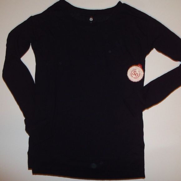 SO Tops - SO Juniors Top Black